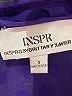 INSPR Polka Dots Solid Purple Cocktail Dress Size S - photo 7