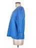 Talbots Blue 3/4 Sleeve Top Size M - photo 5