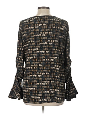Susan Graver Long Sleeve Blouse (view 2)