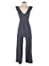 Susana Monaco Solid Gray Jumpsuit Size S - photo 1