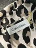 Calvin Klein Animal Print Gray Cocktail Dress Size 6 - photo 7