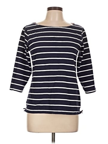 Polo Jeans Co. by Ralph Lauren 3/4 Sleeve Top (view 1)