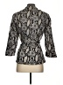Focus 2000 100% Polyester Paisley Gray Blazer Size 4 - photo 2