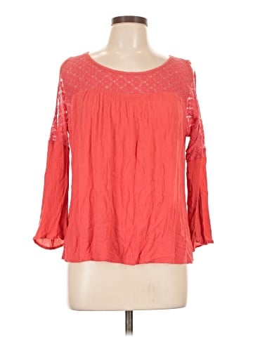 Charming Charlie 3/4 Sleeve Blouse (view 1)