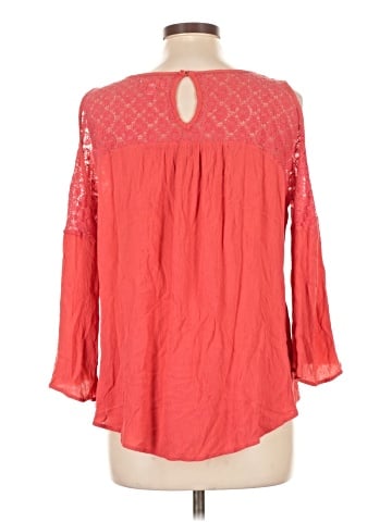 Charming Charlie 3/4 Sleeve Blouse (view 2)