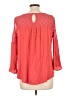 Charming Charlie 100% Rayon Red 3/4 Sleeve Blouse Size L - photo 2