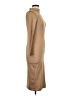 Unbranded Solid Tan Casual Dress Size L - photo 4