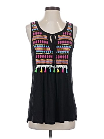 Neiman Marcus Sleeveless Blouse (view 1)
