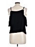 Xhilaration Black Sleeveless Blouse Size L - photo 2