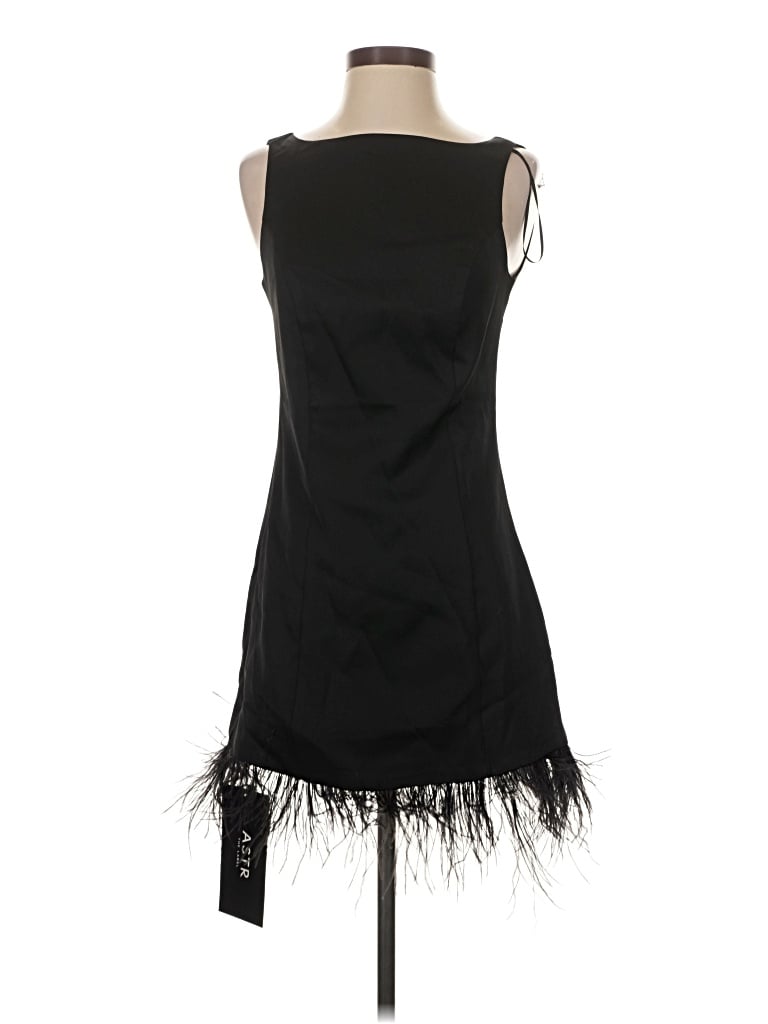 Pre-owned Astr Cocktail Dress In Black