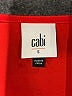 CAbi 100% Polyester Red 3/4 Sleeve Top Size S - photo 7