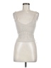 Jonathan Simkhai 100% Cashmere Silver Tan Sweater Vest Size S (estimated) - photo 1