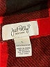 Just Polly 100% Polyester Plaid Red Fleece Size L - photo 6