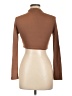 Shein Brown Long Sleeve Turtleneck Size L - photo 2