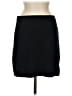 Studio M Solid Black Casual Skirt Size M - photo 2