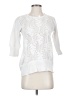 Willow 100% Cotton White Pullover Sweater Size S - photo 1