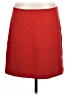 Ann Taylor LOFT Solid Red Casual Skirt Size 12 - photo 1