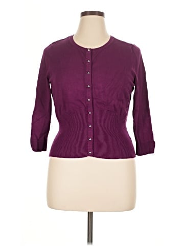 White House Black Market 3/4 Sleeve Button-Down Shirt (view 1)