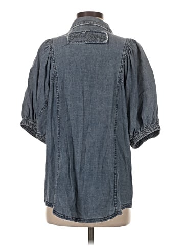 Jaded Gypsy 3/4 Sleeve Button-Down Shirt (view 2)