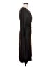 Studio M Solid Brown Black Cocktail Dress Size S - photo 4