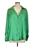 Zara Green 3/4 Sleeve Blouse Size L - photo 1