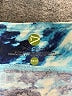 Dakini Tie-dye Blue Casual Skirt Size XS - photo 4