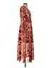 Unbranded 100% Polyester Paisley Orange Red Casual Dress Size S - photo 4