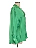 Zara Green 3/4 Sleeve Blouse Size L - photo 4