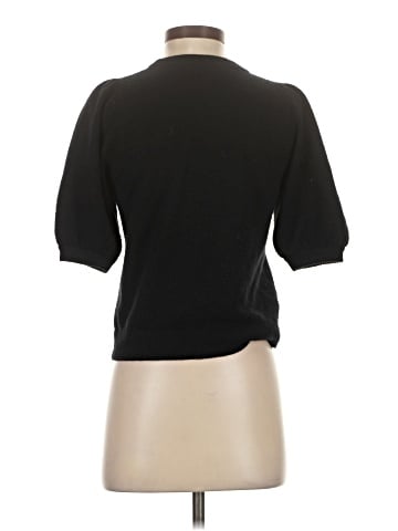 Aqua Cashmere Pullover Sweater (view 2)