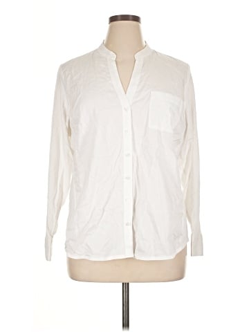 Calvin Klein Long Sleeve Button-Down Shirt (view 1)