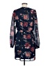 Lulus 100% Polyester Paisley Blue Casual Dress Size M - photo 2