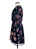 Lulus 100% Polyester Paisley Blue Casual Dress Size M - photo 5