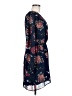 Lulus 100% Polyester Paisley Blue Casual Dress Size M - photo 4