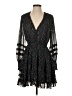 Ulla Johnson 100% Silk Black Cocktail Dress Size 4 - photo 1