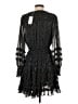 Ulla Johnson 100% Silk Black Cocktail Dress Size 4 - photo 2