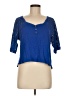 Hollister Blue Short Sleeve Top Size M - photo 1
