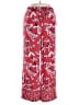 Laundry by Shelli Segal Print Red Casual Pants Size XL - photo 1