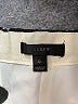 J.Crew 100% Polyester Print Black Casual Pants Size 12 - photo 7