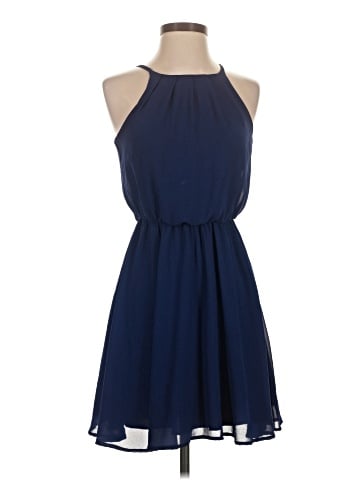 Blue Rain Casual Dress (view 1)