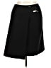 Milano Solid Black Casual Skirt Size XL - photo 1