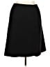 Milano Solid Black Casual Skirt Size XL - photo 2