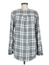 Brina & Em Gray Long Sleeve Blouse Size M - photo 2