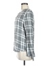 Brina & Em Gray Long Sleeve Blouse Size M - photo 5