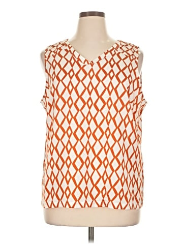 Christopher & Banks Sleeveless T-Shirt (view 1)
