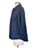 Renee C. Blue 3/4 Sleeve Button-Down Shirt Size S - photo 5