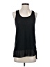 DKNY 100% Polyester Black Sleeveless Blouse Size S - photo 1