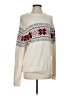 Roundtree & Yorke Floral Ivory Pullover Sweater Size S - photo 1