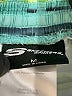 Skechers 100% Polyester Stripes Green Athletic Shorts Size M (kids) - photo 3