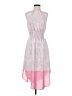 Gap 100% Polyester Paisley Pink Casual Dress Size S - photo 1