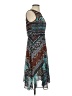 Rabbit Rabbit Rabbit Designs 100% Polyester Paisley Teal Casual Dress Size 4 - photo 4